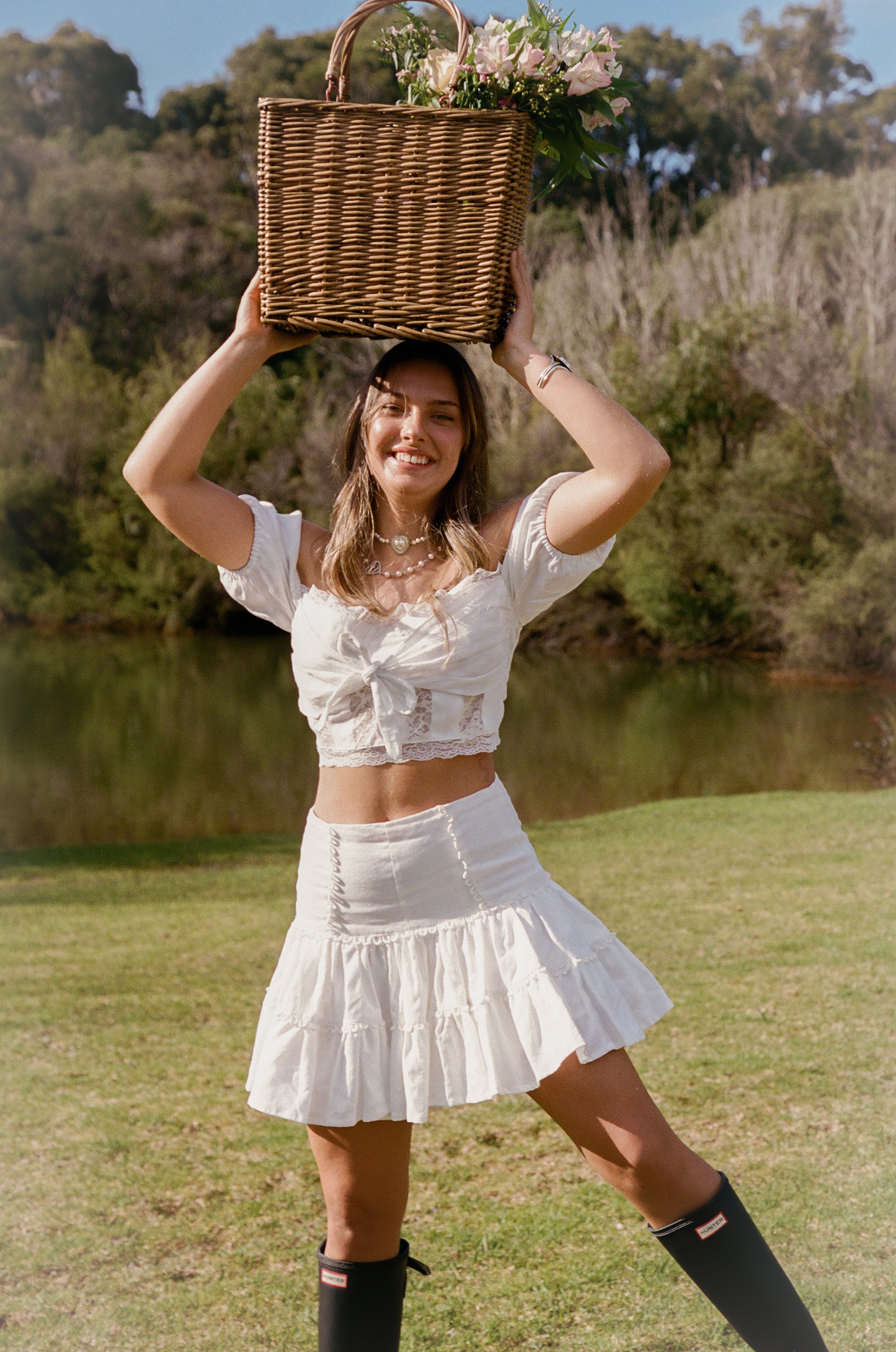 Billie Ruffle Skirt