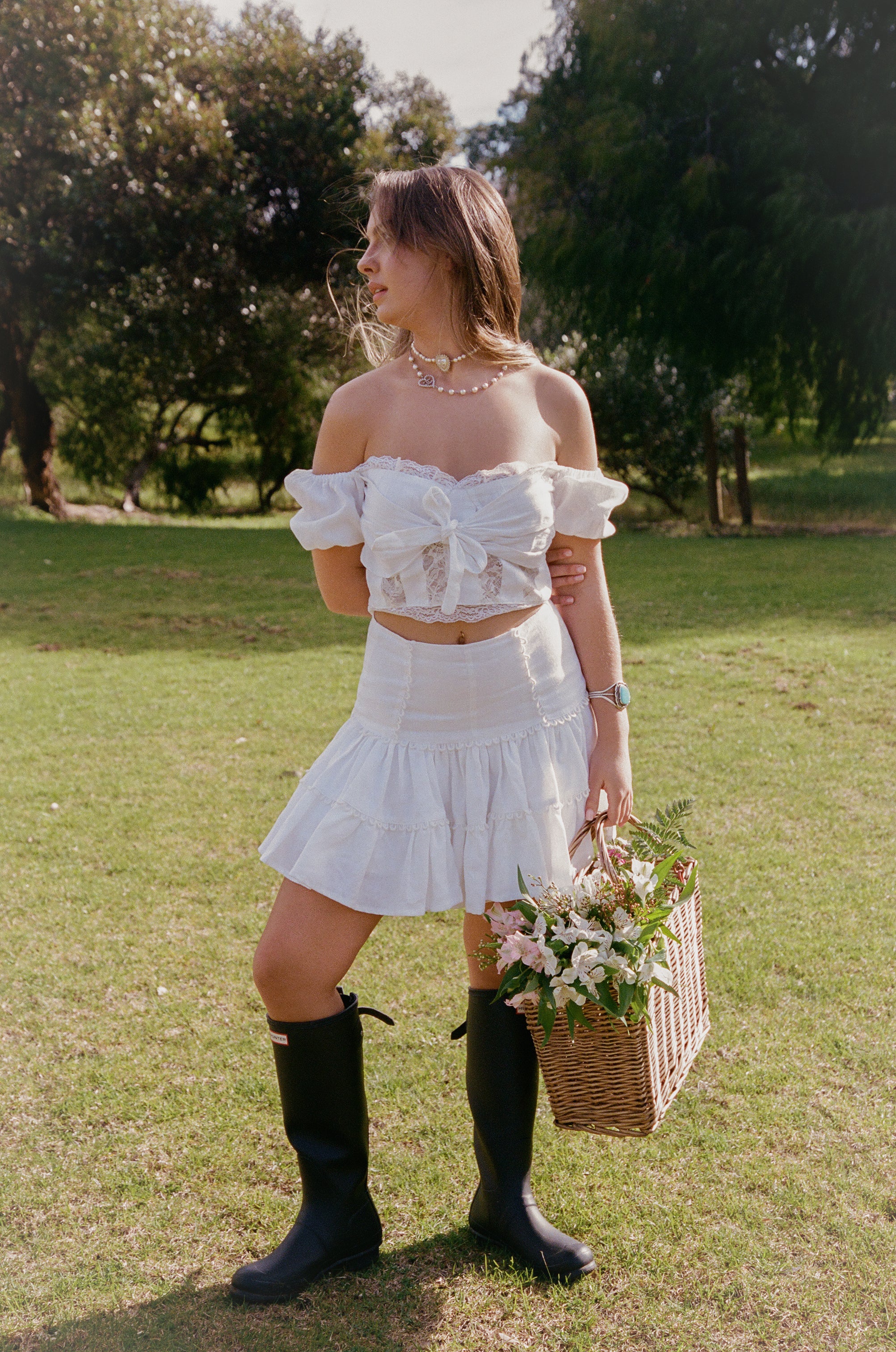 Billie Ruffle Skirt