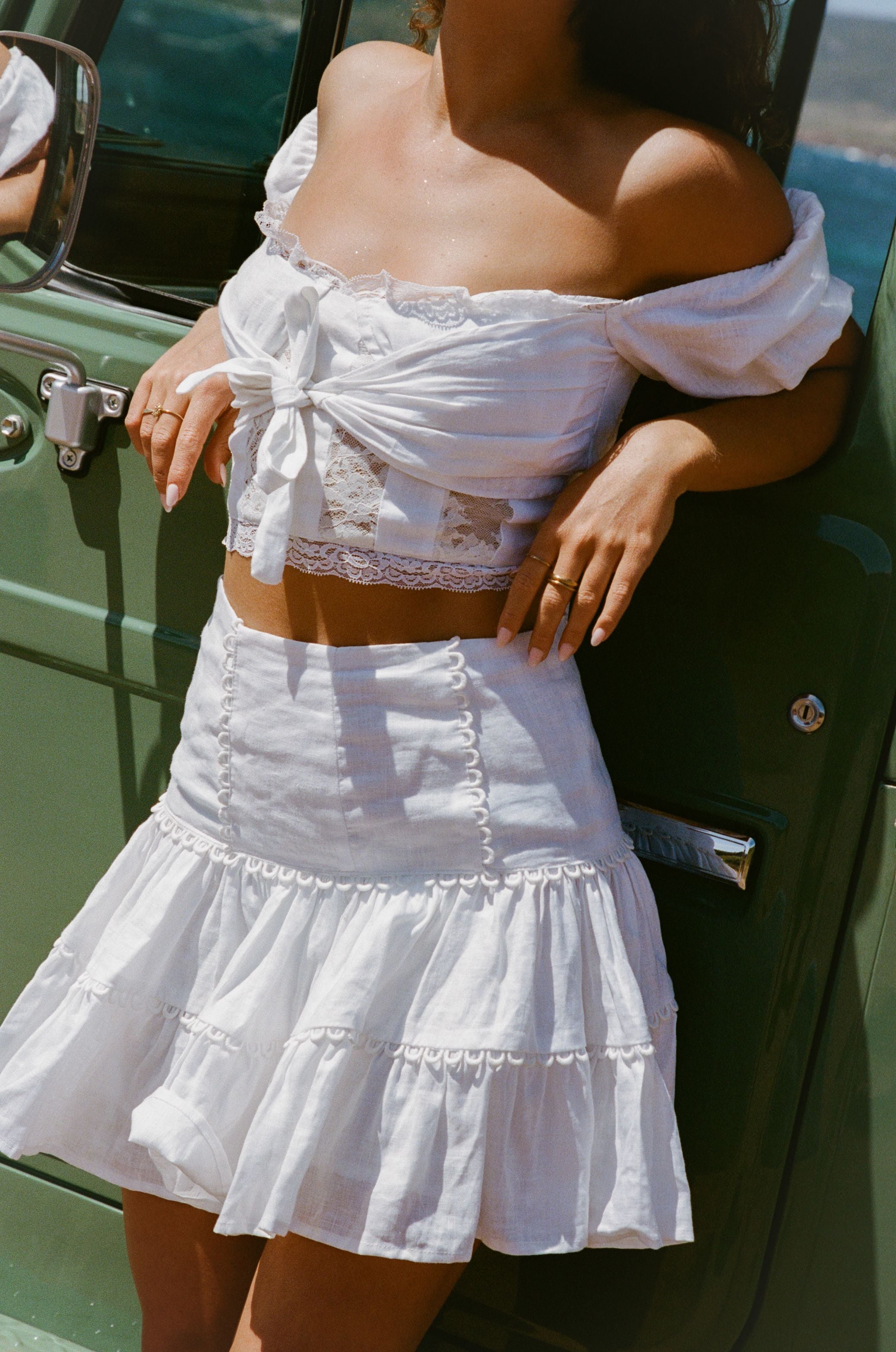 Billie Ruffle Skirt